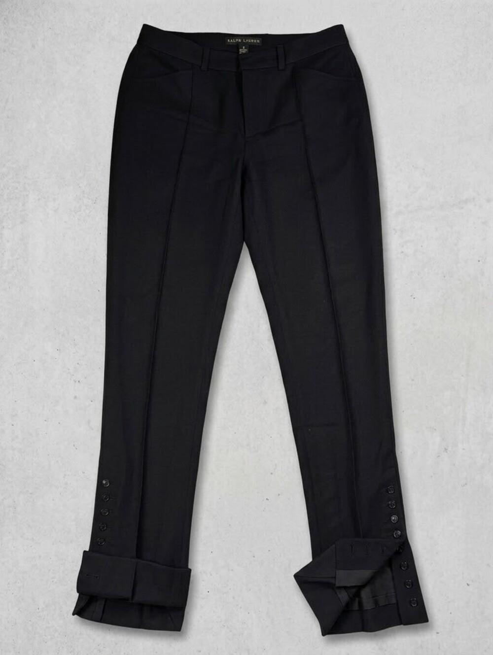 Ralph Lauren Black Label Wool Trousers Office Siren Corpcore Designer 8